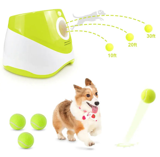 FetchMaster Pro Automatic Ball Launcher for Dogs & Pets