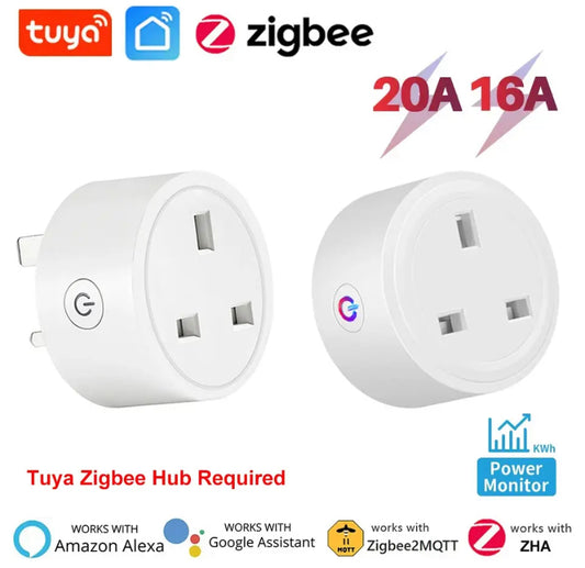 SmartSocket 2025 - WiFi Smart Plug with Voice Control Compatibility